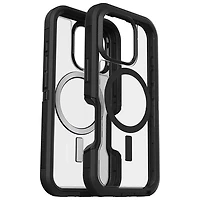 Étui rigide ajusté Defender XT d'OtterBox avec MagSafe pour iPhone 16 Pro - Côté sombre