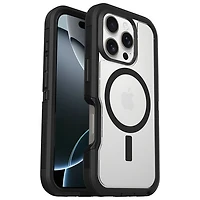 Étui rigide ajusté Defender XT d'OtterBox avec MagSafe pour iPhone 16 Pro - Côté sombre