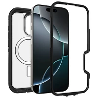 Étui rigide ajusté Defender XT d'OtterBox avec MagSafe pour iPhone 16 Pro - Côté sombre
