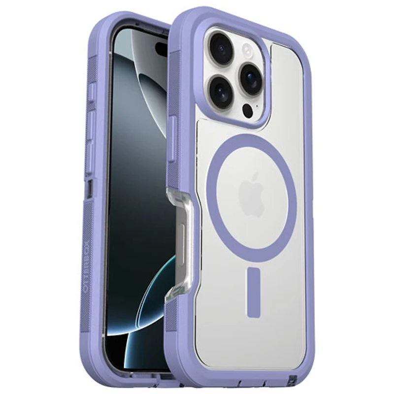 OtterBox Defender XT Fitted Hard Shell Case with MagSafe for iPhone 16 Pro - Lavender Haze