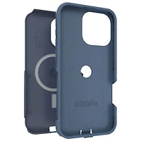 OtterBox Commuter Fitted Hard Shell Case with MagSafe for iPhone 16 Pro Max - Baby Blue Jeans