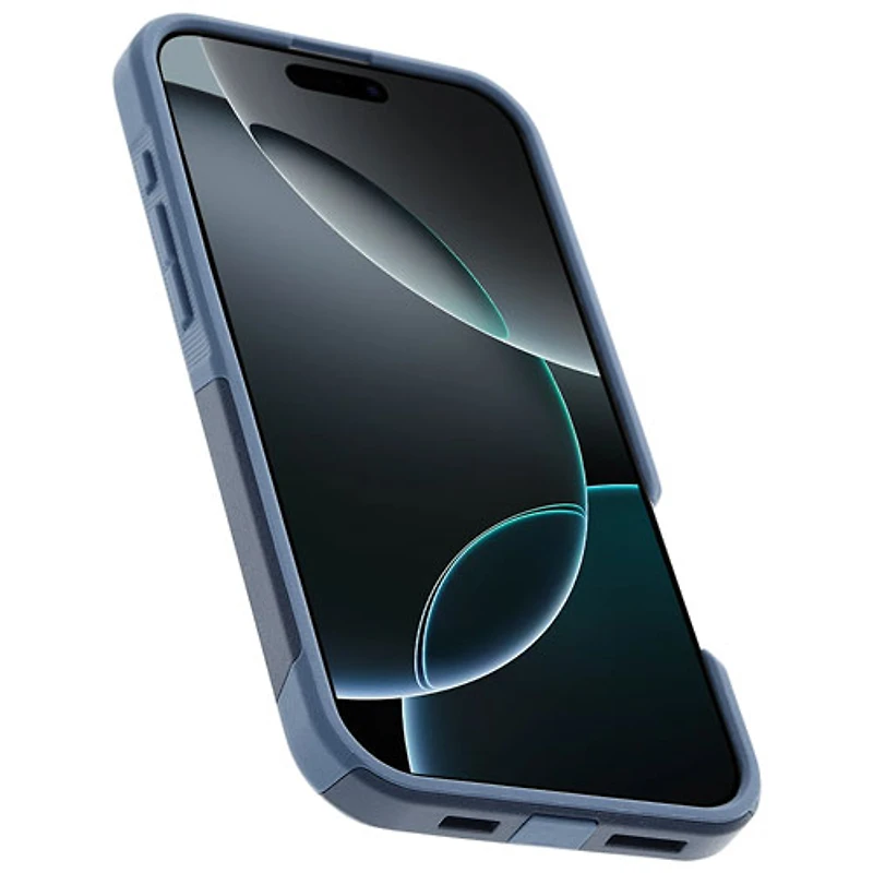 OtterBox Commuter Fitted Hard Shell Case with MagSafe for iPhone 16 Pro Max - Baby Blue Jeans