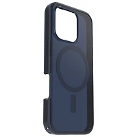 Étui rigide ajusté Symmetry d'OtterBox avec MagSafe pour iPhone 16 Pro - Ours bleu