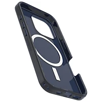 Étui rigide ajusté Symmetry d'OtterBox avec MagSafe pour iPhone 16 Pro - Ours bleu