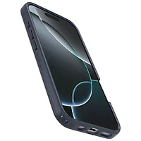 Étui rigide ajusté Symmetry d'OtterBox avec MagSafe pour iPhone 16 Pro - Ours bleu