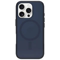 Étui rigide ajusté Symmetry d'OtterBox avec MagSafe pour iPhone 16 Pro - Ours bleu