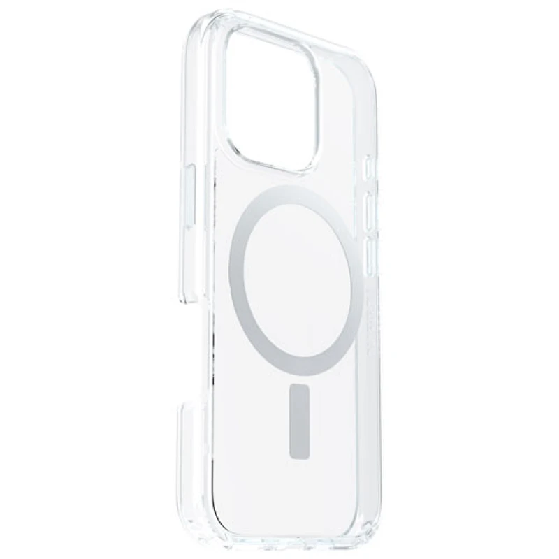 OtterBox Symmetry Fitted Hard Shell Case with MagSafe for iPhone 16 Pro - Clear