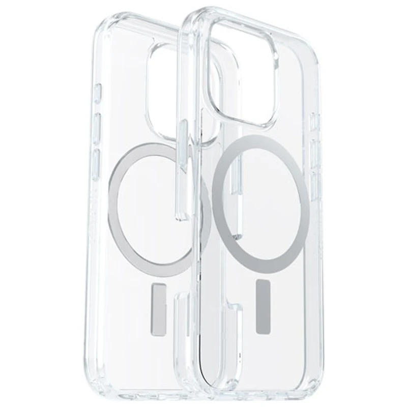 OtterBox Symmetry Fitted Hard Shell Case with MagSafe for iPhone 16 Pro - Clear