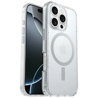 OtterBox Symmetry Fitted Hard Shell Case with MagSafe for iPhone 16 Pro - Clear