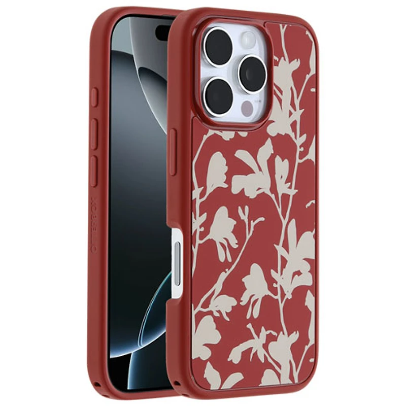 Étui rigide ajusté Symmetry d'OtterBox avec MagSafe pour iPhone 16 Pro - Rouille automnale