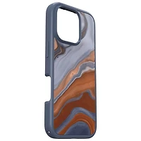 Étui rigide ajusté Symmetry d'OtterBox avec MagSafe pour iPhone 16 Pro - Agate du Haut désert