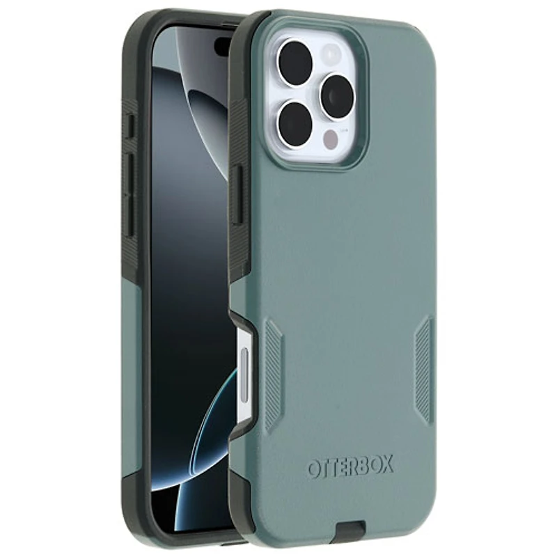 Étui rigide ajusté Commuter d'OtterBox avec MagSafe pour iPhone 16 Pro Max - Armoise