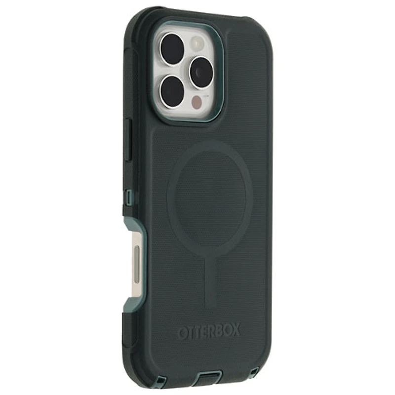 Étui rigide ajusté Defender Pro d'OtterBox avec MagSafe pour iPhone 16 Pro Max - Armoise