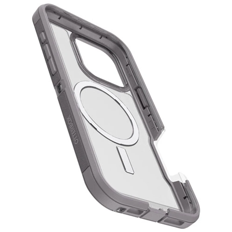 OtterBox Defender XT Fitted Hard Shell Case with MagSafe for iPhone 16 Pro Max - Snow Capped Clear