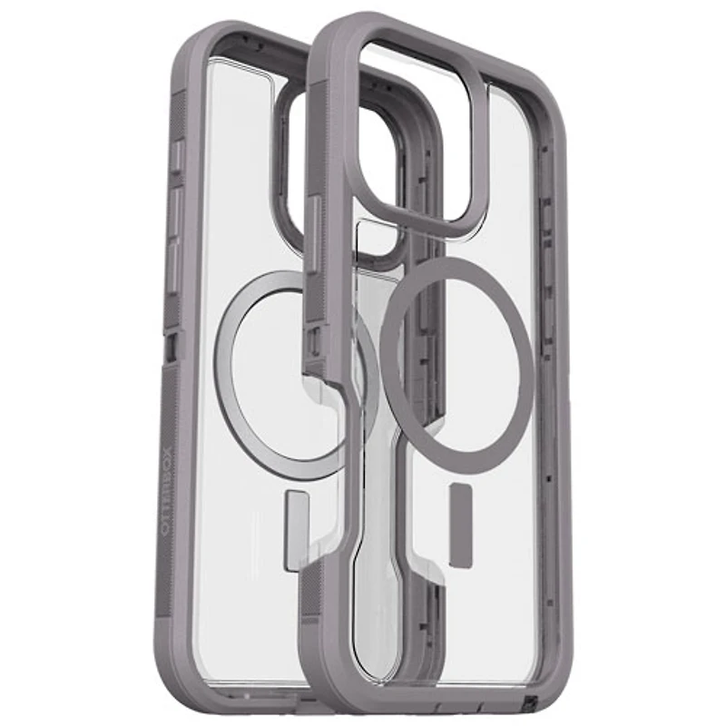 OtterBox Defender XT Fitted Hard Shell Case with MagSafe for iPhone 16 Pro Max - Snow Capped Clear