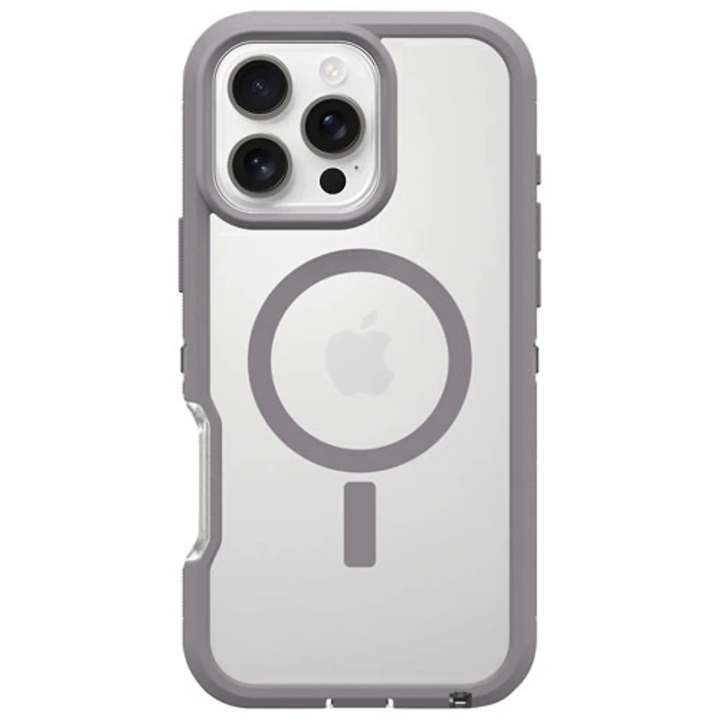 OtterBox Defender XT Fitted Hard Shell Case with MagSafe for iPhone 16 Pro Max - Snow Capped Clear