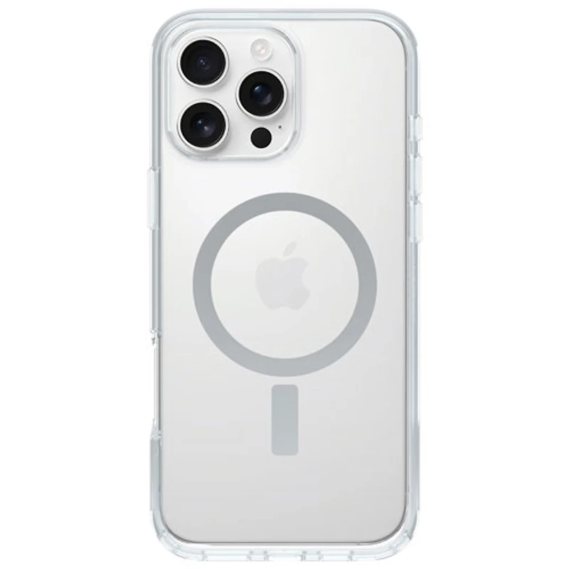 OtterBox Symmetry Fitted Hard Shell Case with MagSafe for iPhone 16 Pro Max - Clear
