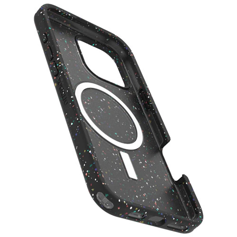 Étui rigide ajusté série Core d'OtterBox avec MagSafe pour iPhone 16 Pro Max - Nuit carnavalesque - Exclusivité de Best Buy