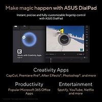 Portable à écran tactile DELO 4K de 16 po ProArt P16 d'ASUS - Noir nano (Ryzen AI 9 HX 370 d'AMD/SSD 2 To/RAM 64 Go/GeForce RTX 4070 de NVIDIA/Windows 11)