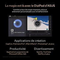 Portable à écran tactile DELO 4K de 16 po ProArt P16 d'ASUS - Noir nano (Ryzen AI 9 HX 370 d'AMD/SSD 2 To/RAM 64 Go/GeForce RTX 4070 de NVIDIA/Windows 11)