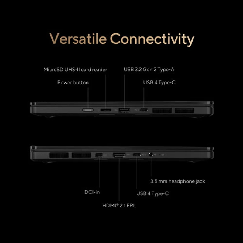 ASUS ProArt PX13 13.3" OLED Touchscreen 2-in-1 Laptop -Nano Black (AMD Ryzen AI 9 HX 370/1TB SSD/32GB RAM/GeForce RTX 4060)