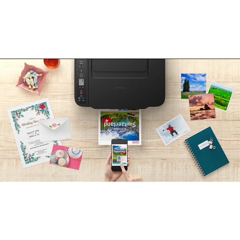 Imprimante à jet d'encre tout-en-un sans fil PIXMA TS3720 de Canon