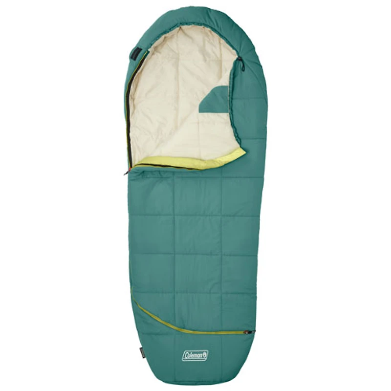Sac de couchage Big Bay Contour (5 °C) de Coleman - Vert