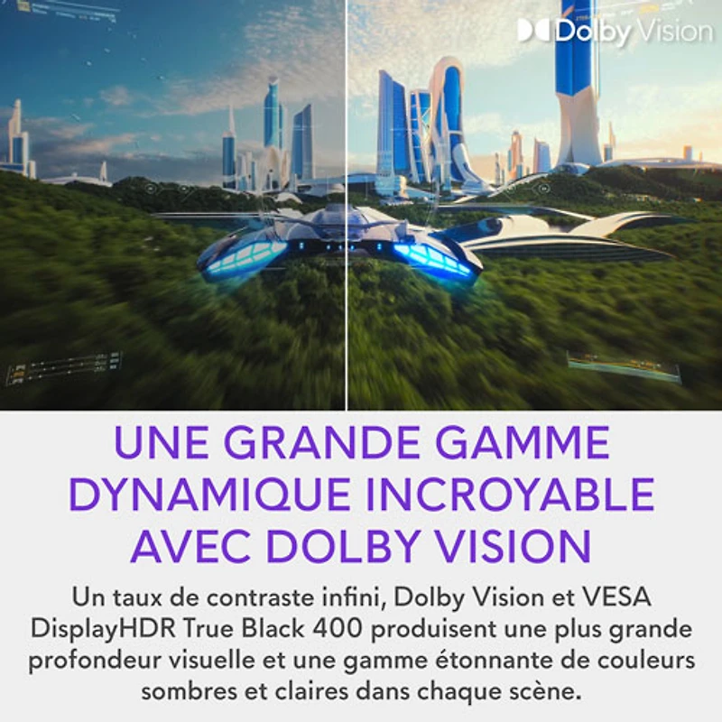 Alienware 32" 4K UHD 240Hz 0.03ms Curved QD OLED Gaming Monitor (AW3225QF) - Lunar Light