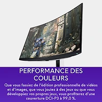 Alienware 32" 4K UHD 240Hz 0.03ms Curved QD OLED Gaming Monitor (AW3225QF) - Lunar Light