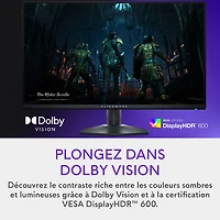 Alienware 32" 4K UHD 240Hz 0.03ms Curved QD OLED Gaming Monitor (AW3225QF) - Lunar Light