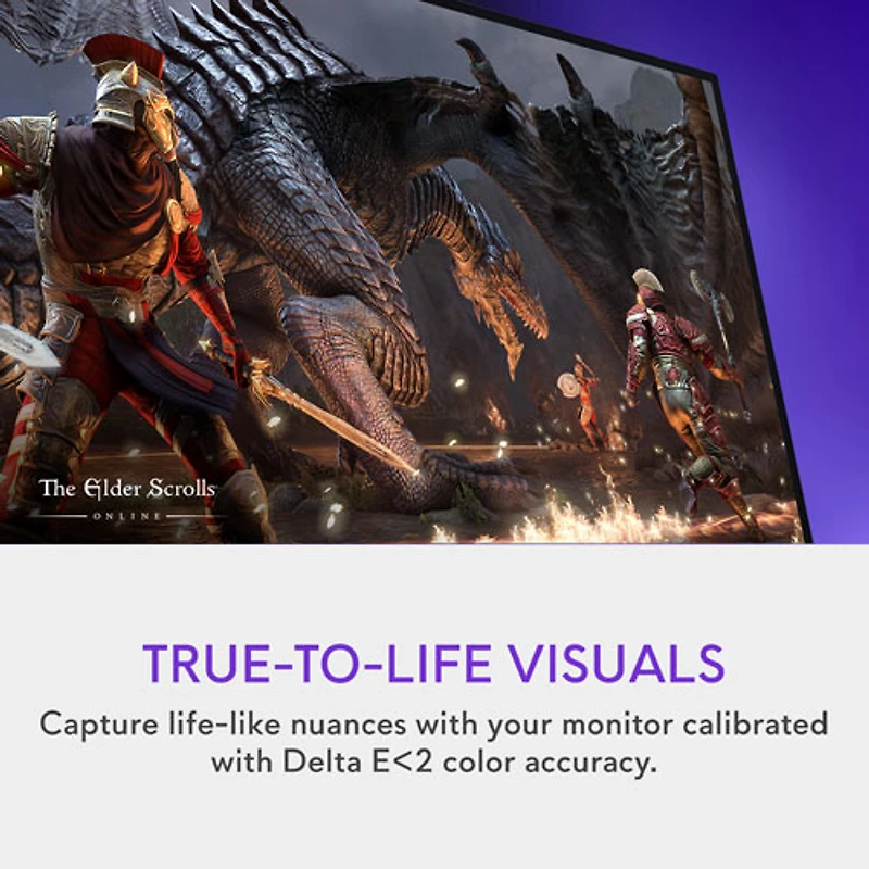 Alienware 32" 4K UHD 240Hz 0.03ms Curved QD OLED Gaming Monitor (AW3225QF) - Lunar Light