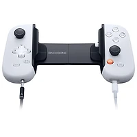 Manette de jeu Backbone One édition PlayStation pour iPhone avec Lightning (2e génération) - Blanc