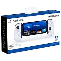 Manette de jeu Backbone One édition PlayStation pour iPhone avec Lightning (2e génération) - Blanc