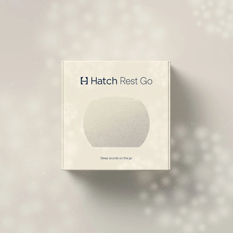 Appareil sonore portatif Rest Go de Hatch - Blanc