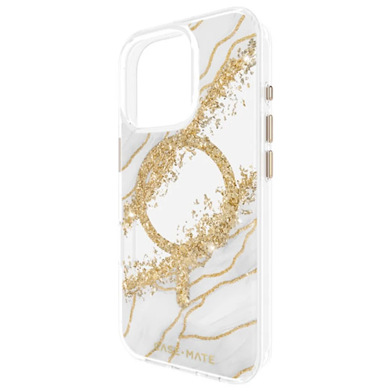 Case-Mate Karat Granite Fitted Hard Shell Case with MagSafe for iPhone 16 Pro - Granite