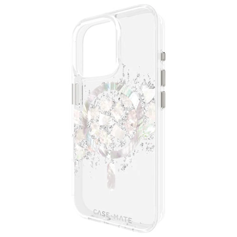 Case-Mate Touch of Pearl Fitted Hard Shell Case with MagSafe for iPhone 16 Pro - Touch of Pearl