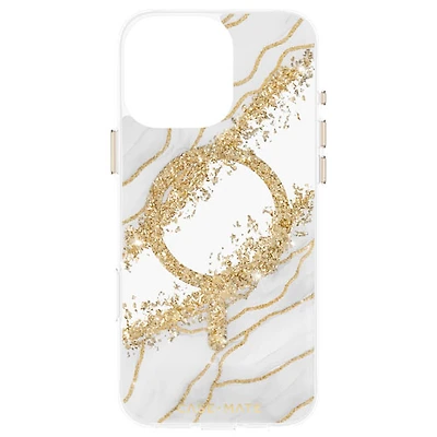 Étui rigide ajusté Karat Granite de Case-Mate avec MagSafe pour iPhone 16 Pro Max - Granite