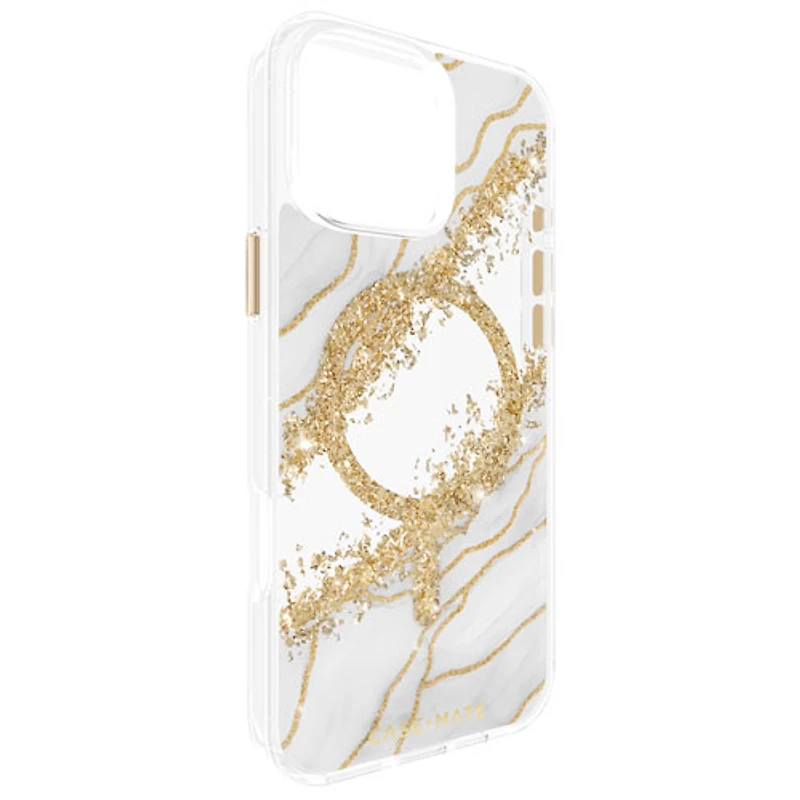 Étui rigide ajusté Karat Granite de Case-Mate avec MagSafe pour iPhone 16 Pro Max - Granite