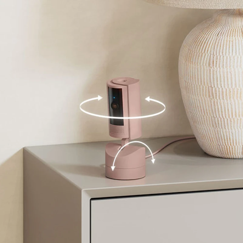 Ring Pan-Tilt Indoor 1080p HD IP Camera - Blush