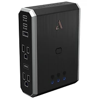 Parasurtenseur à 4 prises avec ports USB Omniport III d'Austere (7S-PS4-US1) - Noir
