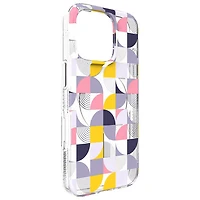 ZAGG Milan Snap Fitted Hard Shell Case with MagSafe for iPhone 16 Pro - Geometric