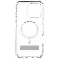 ZAGG Crystal Palace Snap Fitted Hard Shell Case with MagSafe for iPhone 16 Pro Max - Clear