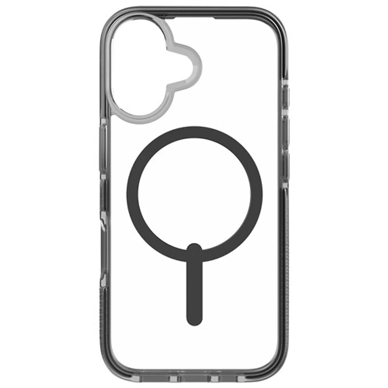 ZAGG Santa Cruz Snap Fitted Hard Shell Case with MagSafe for iPhone 16 - Black