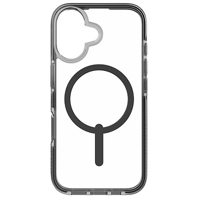 ZAGG Santa Cruz Snap Fitted Hard Shell Case with MagSafe for iPhone 16 - Black