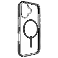 ZAGG Santa Cruz Snap Fitted Hard Shell Case with MagSafe for iPhone 16 - Black