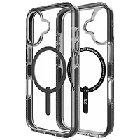 ZAGG Santa Cruz Snap Fitted Hard Shell Case with MagSafe for iPhone 16 - Black