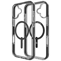 ZAGG Santa Cruz Snap Fitted Hard Shell Case with MagSafe for iPhone 16 Plus - Black