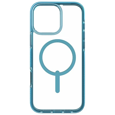 Étui rigide ajusté Santa Cruz Snap de ZAGG avec MagSafe pour iPhone 16 Pro Max - Rivière bleue