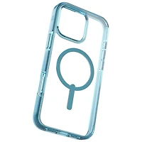 Étui rigide ajusté Santa Cruz Snap de ZAGG avec MagSafe pour iPhone 16 Pro Max - Rivière bleue