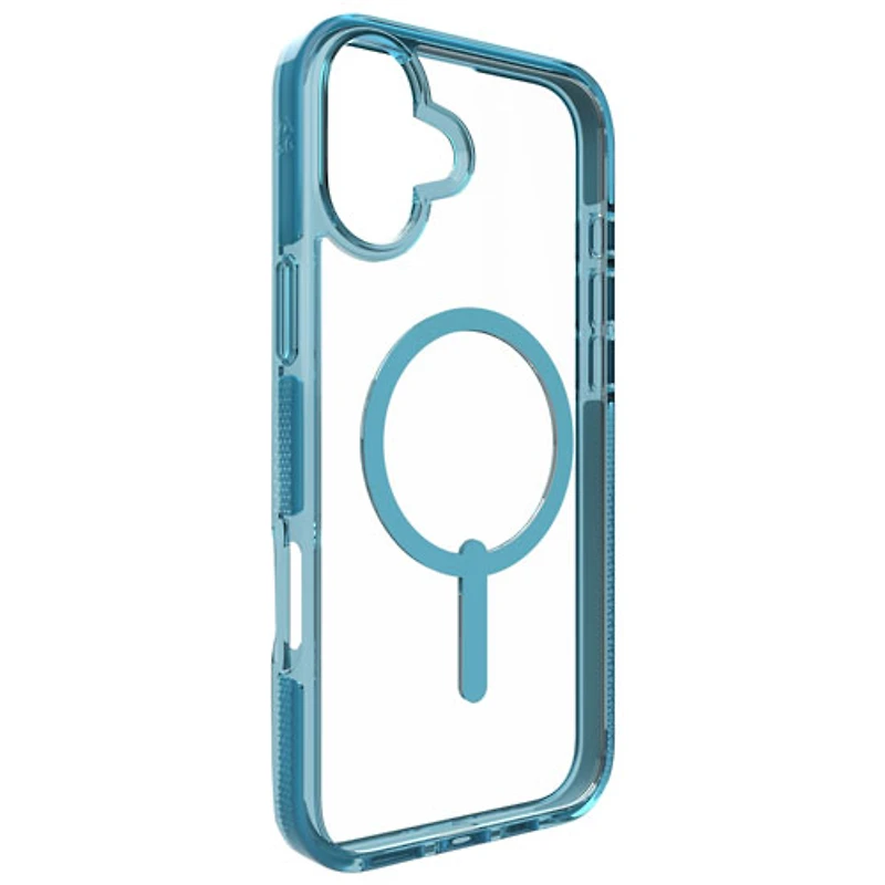 ZAGG Santa Cruz Snap Fitted Hard Shell Case with MagSafe for iPhone 16 Plus - River Blue